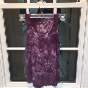 AMERICAN EAGLE OUTFITTERS tie die tank top